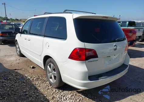 2011 Volkswagen Routan Sel из США, поврежденный, VIN 2V4RW5DGXBR691854